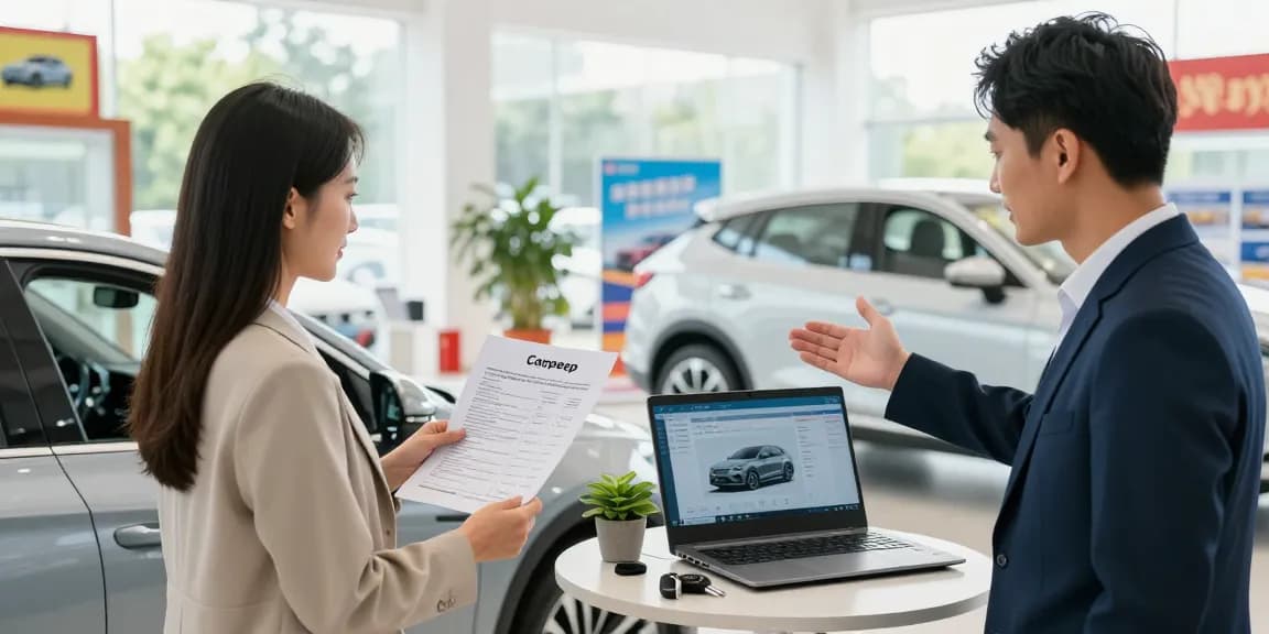 Check any vehicle history with a reg check UK report during a dealership visit.