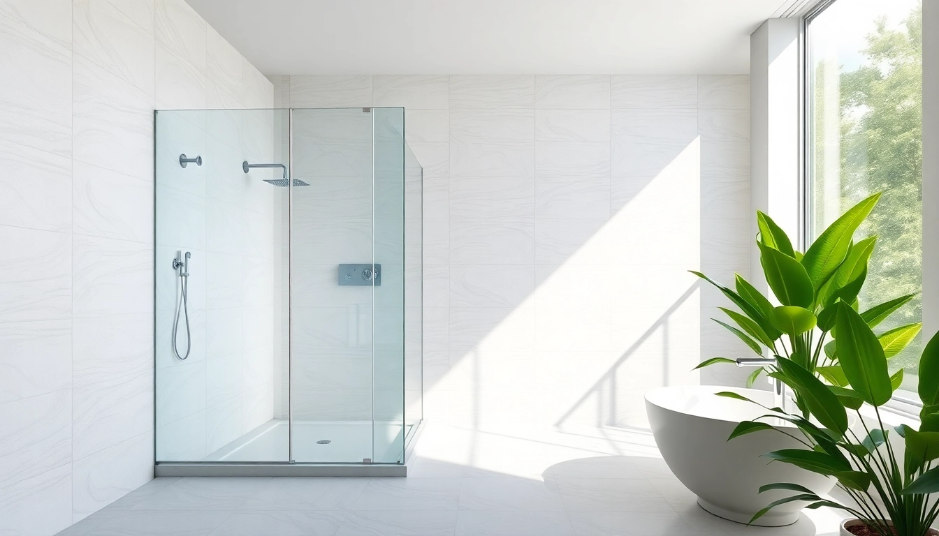 Transform your bathroom with elegant showers au featuring modern designs and natural lighting.