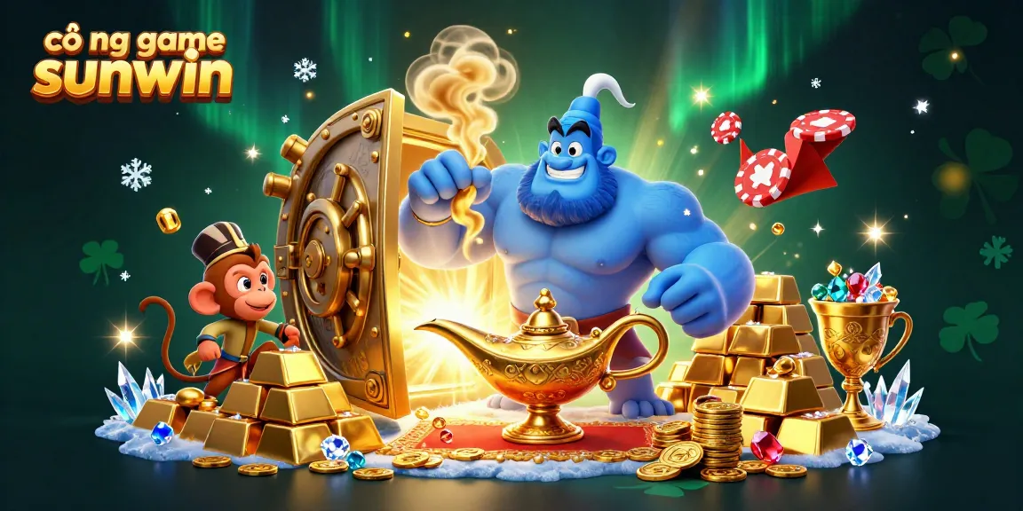 Experience thrilling adventures at the cổng game sunwin with vibrant visuals of magical winnings.