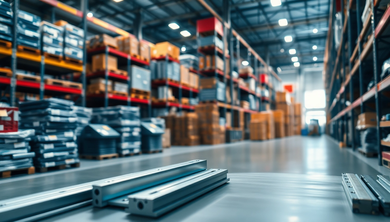 Shop high-quality Drawer Slides Wholesale in an organized warehouse showcasing various styles.
