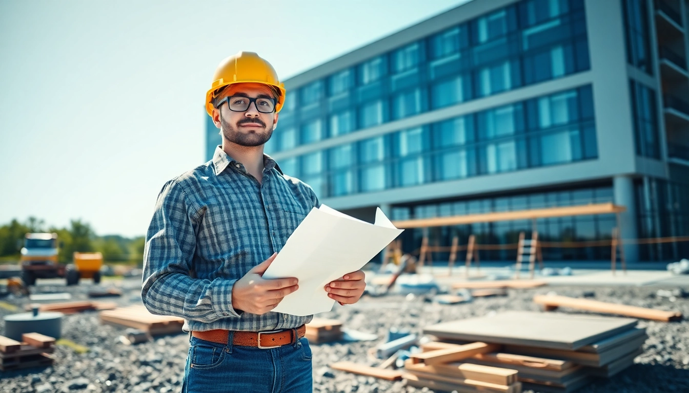 New Jersey General Contractor leading a construction project, showcasing expertise and professionalism.