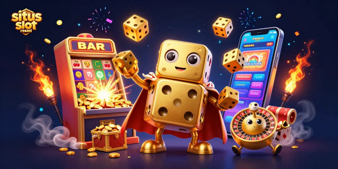 Experience exciting gaming action with situs slot resmi, featuring vibrant slots and dynamic casino elements.